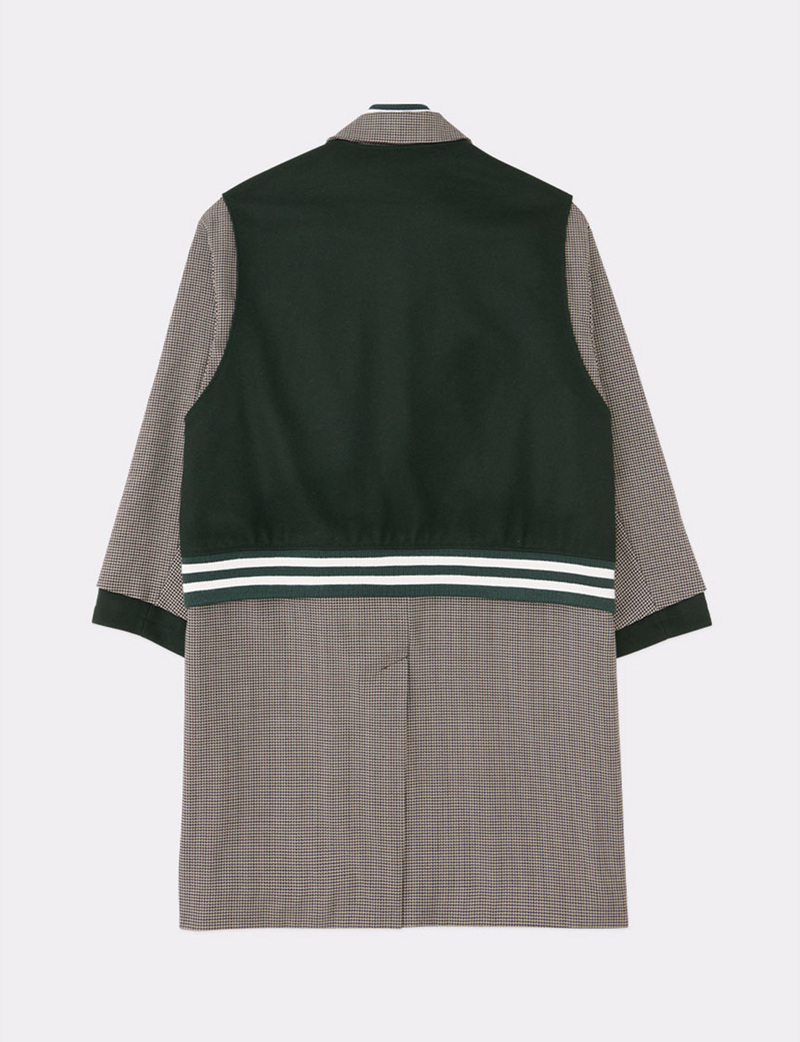BACK TO FRONT AWARD BALMACAAN COAT
