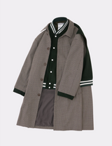 BACK TO FRONT AWARD BALMACAAN COAT