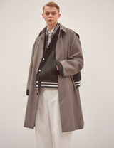 BACK TO FRONT AWARD BALMACAAN COAT