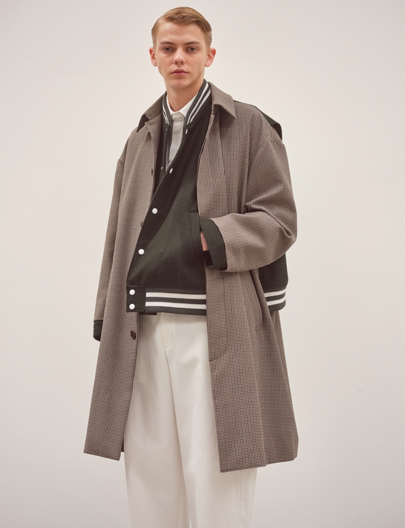 BACK TO FRONT AWARD BALMACAAN COAT