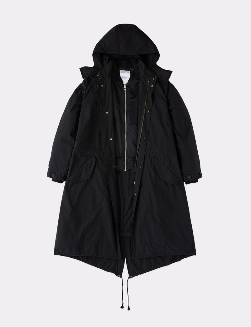 BACK TO FRONT MA-1 FIELD COAT
