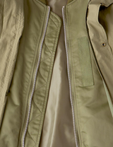 BACK TO FRONT MA-1 FIELD COAT