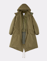 BACK TO FRONT MA-1 FIELD COAT