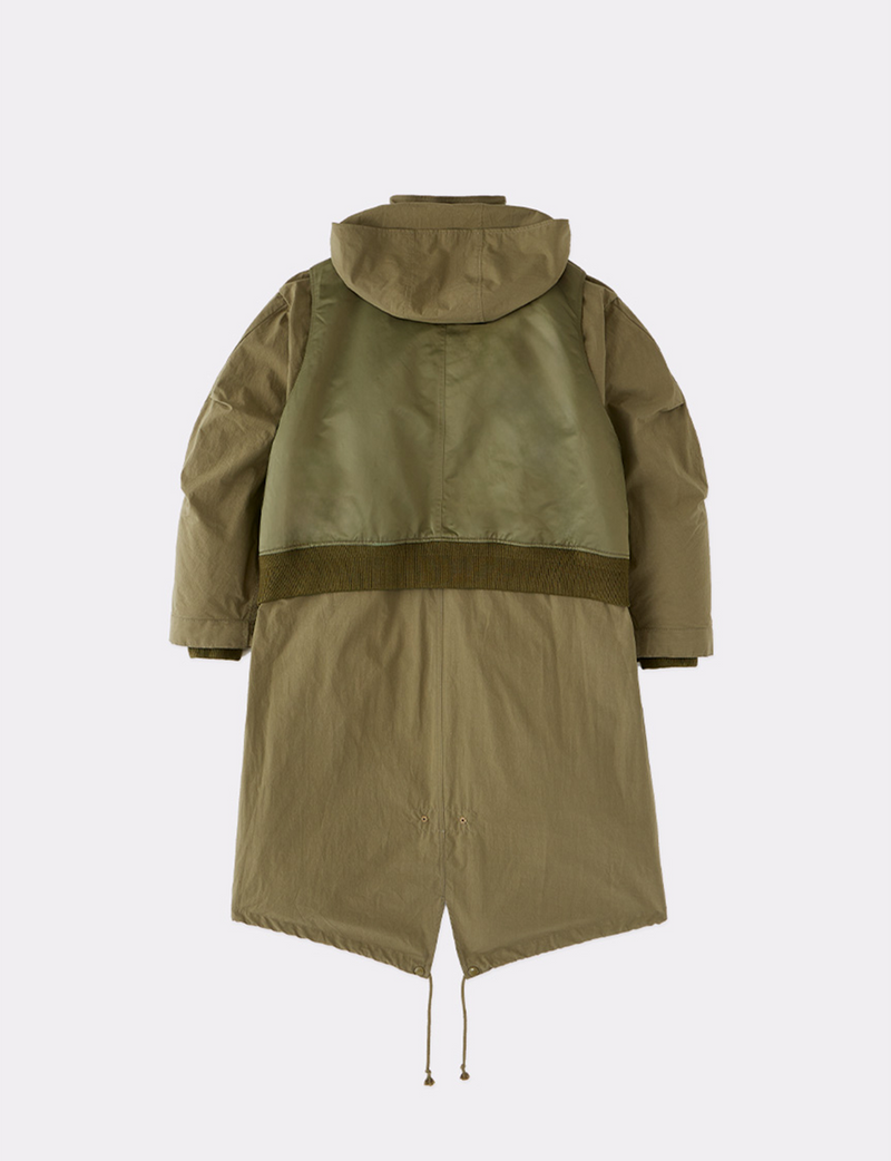 BACK TO FRONT MA-1 FIELD COAT