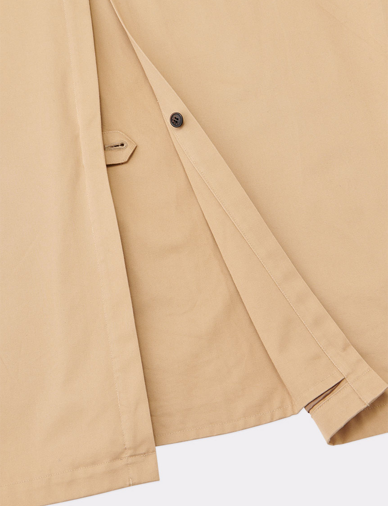 BACK TO FRONT RIDERS TRENCH COAT