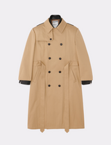 BACK TO FRONT RIDERS TRENCH COAT