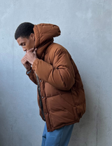 HOODED PUFFER JACKET