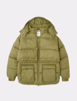 LAYER FRONT PUFFER JACKET