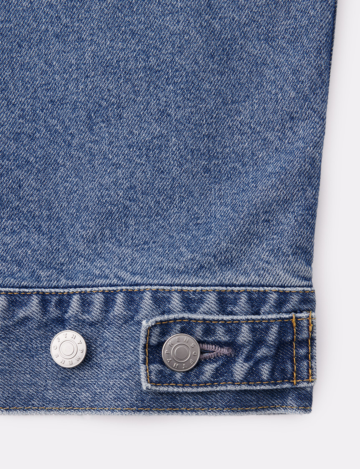 ARMHOLE SLIT DENIM JACKET