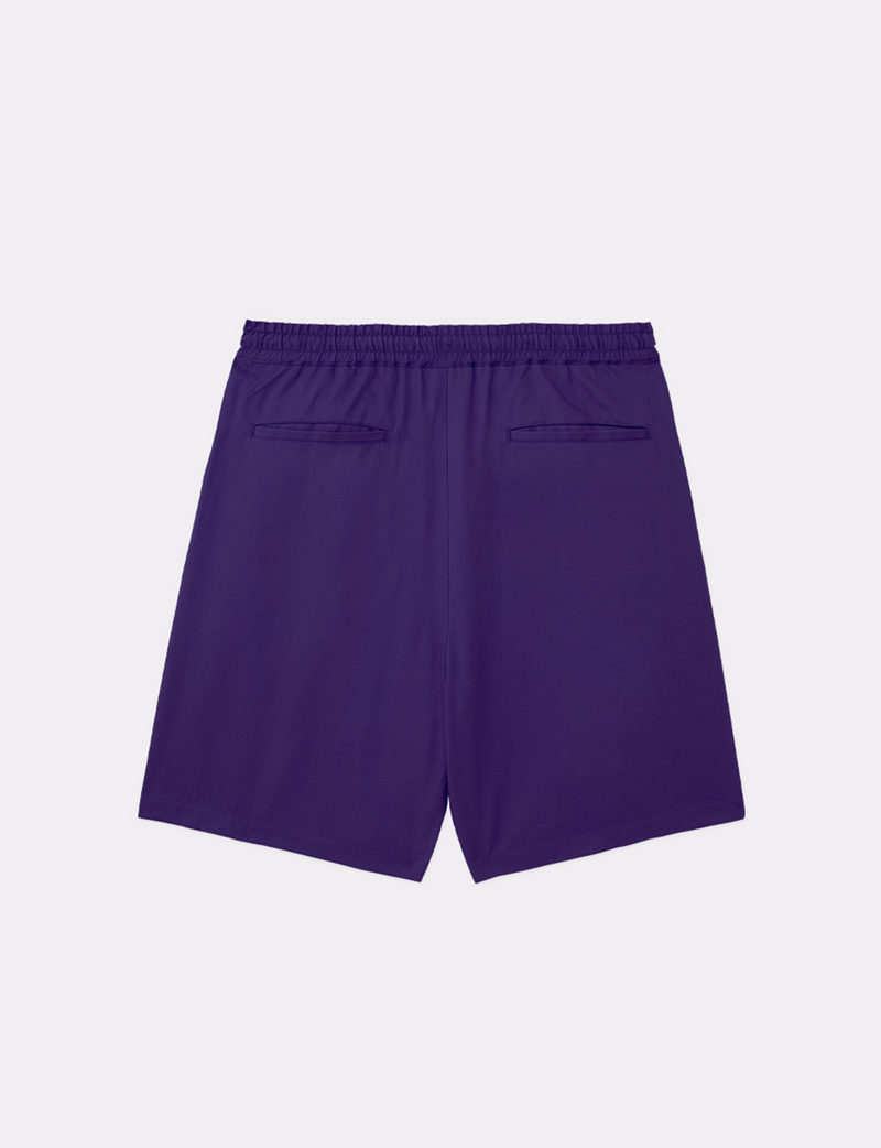 COLOR COTTON TWILL SKATER SHORTS