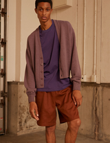 COLOR COTTON TWILL SKATER SHORTS