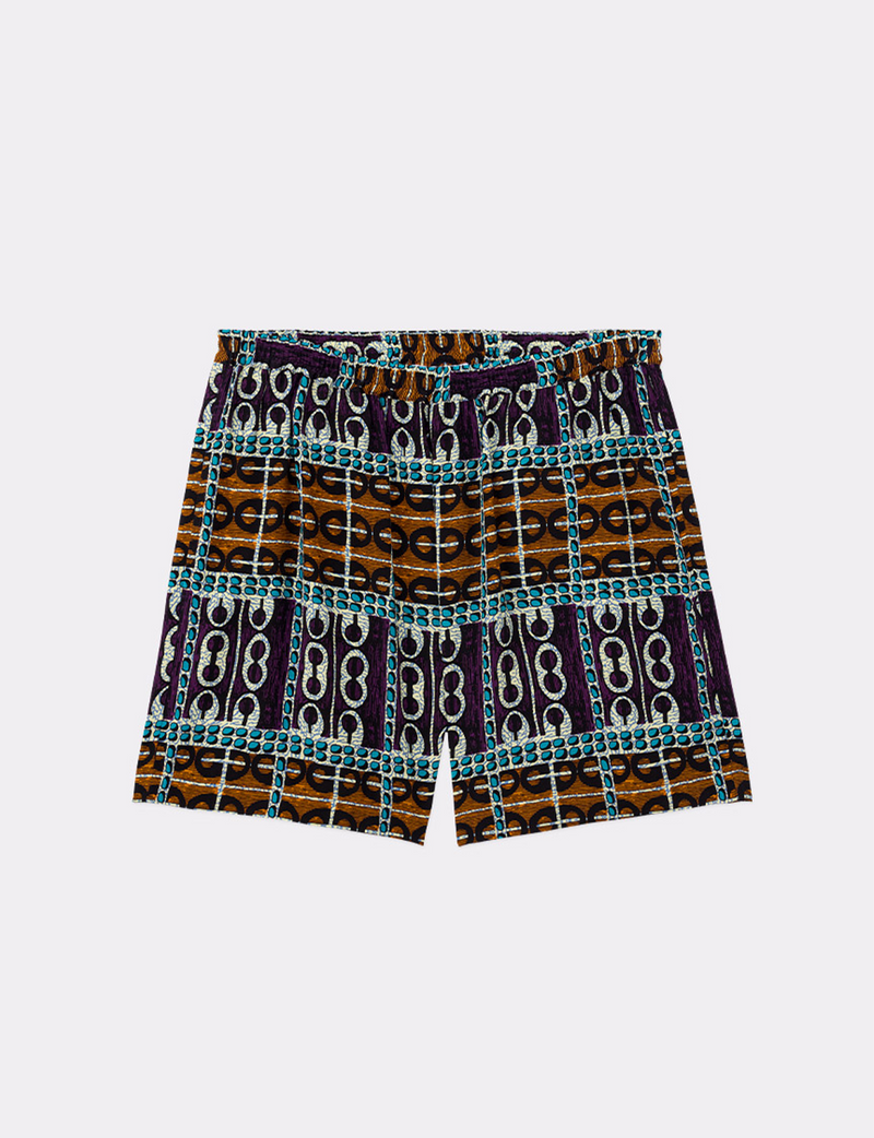 PATTERNED EASY SHORTS