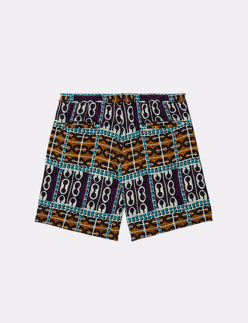 PATTERNED EASY SHORTS