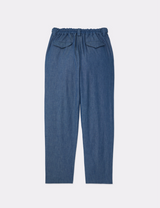 BELTED PIN TUCK TROUSERS