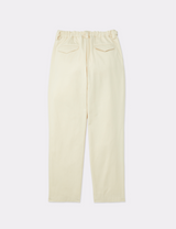 BELTED PIN TUCK TROUSERS