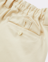 BELTED PIN TUCK TROUSERS