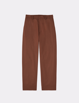 FLANNEL WOOL STRAIGHT WIDE PANT