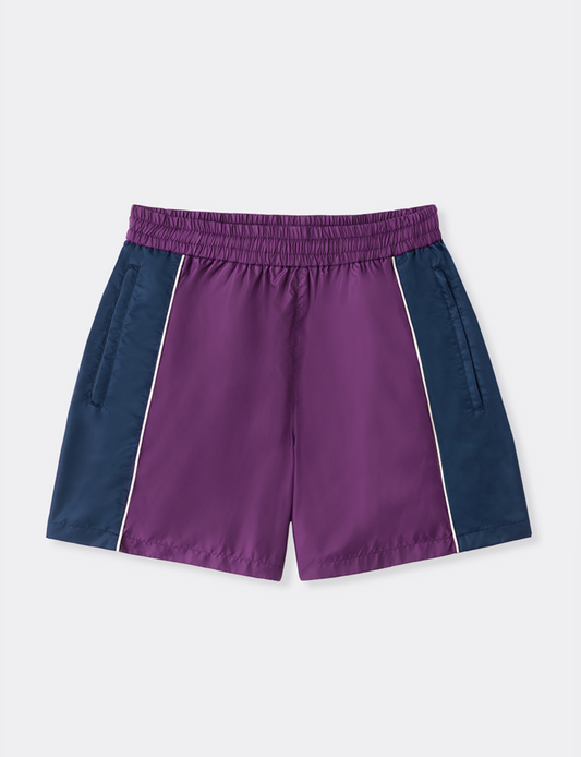 REFLECT PIPING TRACK SHORTS