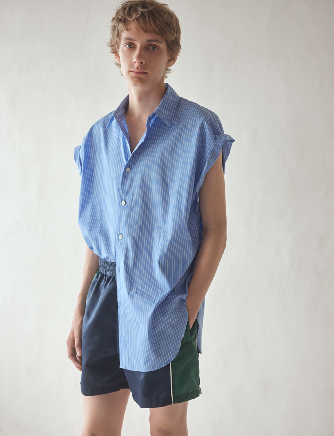REFLECT PIPING TRACK SHORTS