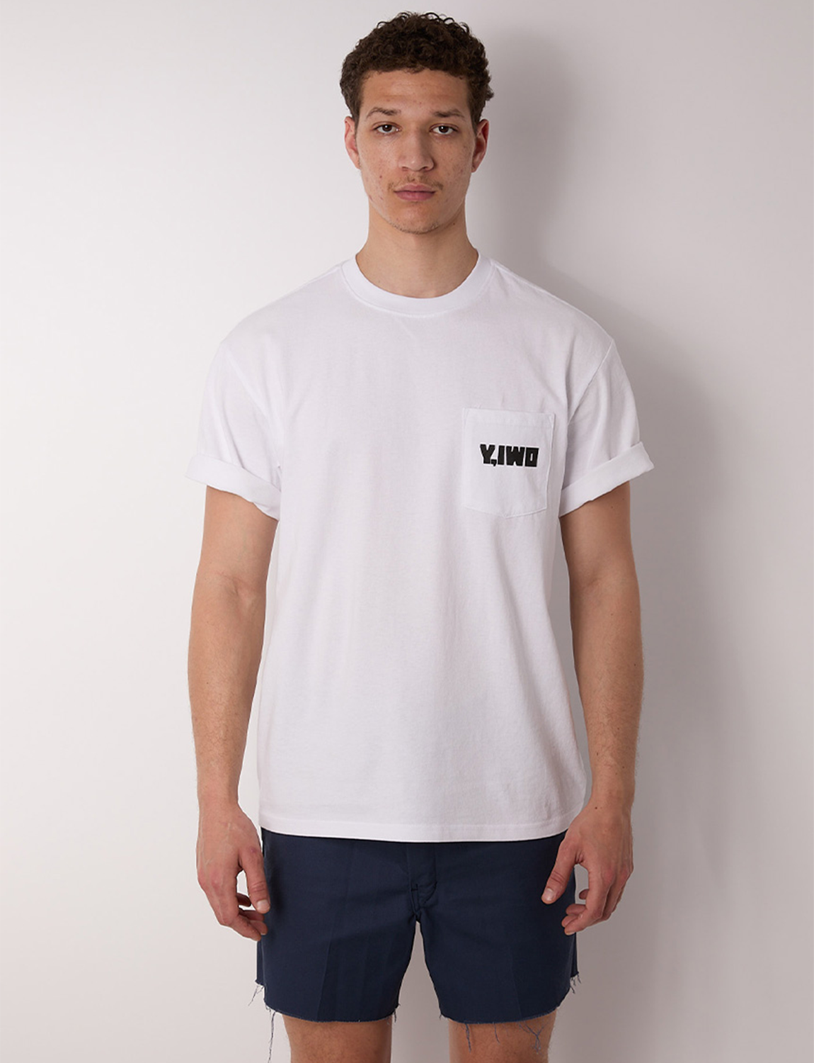 Y,IWO / “THINK BIG” POCKET TEE