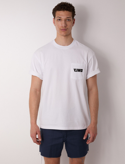 Y,IWO / “THINK BIG” POCKET TEE