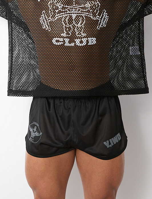 Y,IWO / “THINK BIG” QUAD SHORTS