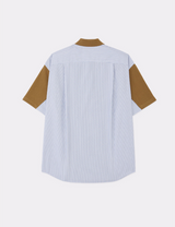 KNIT POLO OVER SIZED SHIRT