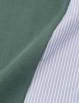 KNIT POLO OVER SIZED SHIRT