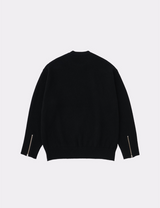 ZIP DETAIL KNIT