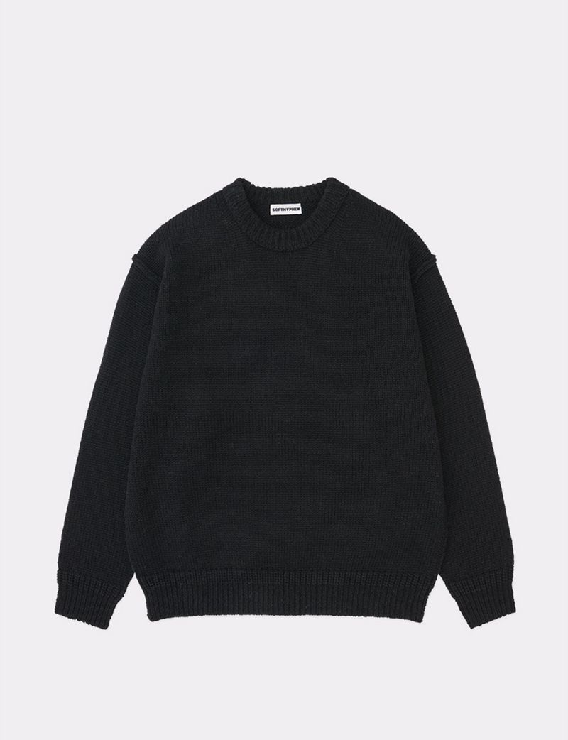LOW GAUGE CREWNECK KNIT