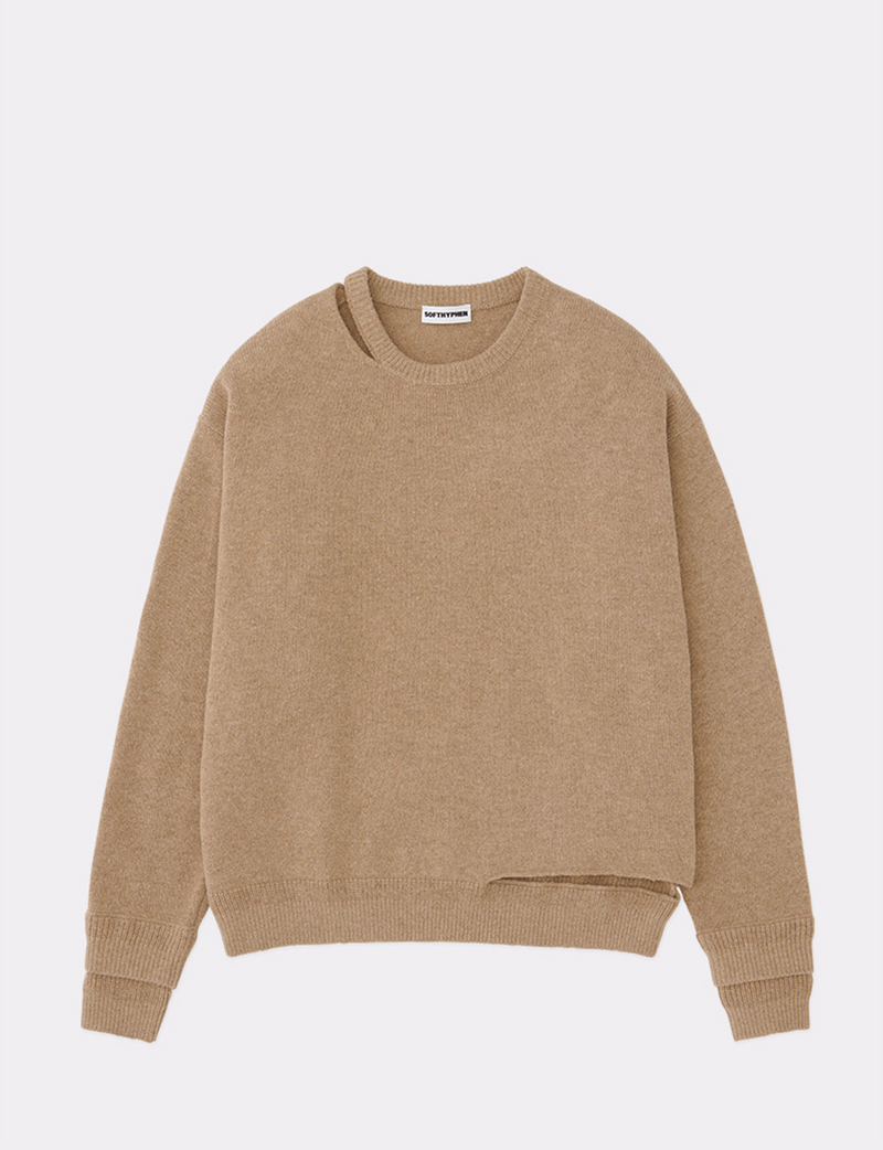 DOUBLE CUFF SLIT KNIT