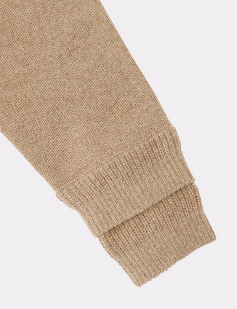 DOUBLE CUFF SLIT KNIT