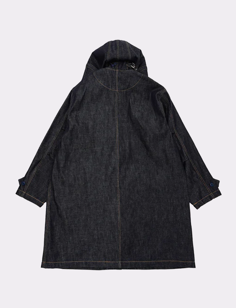 DENIM MILITARY COAT