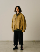 LAYERED MILITARY JACKET