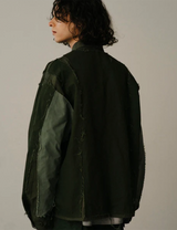 LAYERED MILITARY JACKET