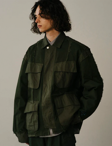 FACETASM - LAYERED MILITARY JACKET – The Contemporary Fix Kyoto