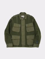 LAYERED MILITARY JACKET