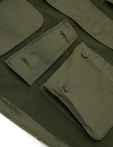 LAYERED MILITARY JACKET