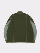 LAYERED MILITARY JACKET