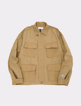 LAYERED MILITARY JACKET