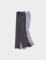 JERSEY MERGING DENIM PANTS