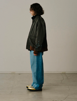 PATCHWORK DENIM PANTS
