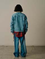 PATCHWORK DENIM PANTS