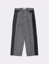 PATCHWORK DENIM PANTS
