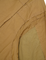 DECONSTRUCTED MILITARY SHIRT