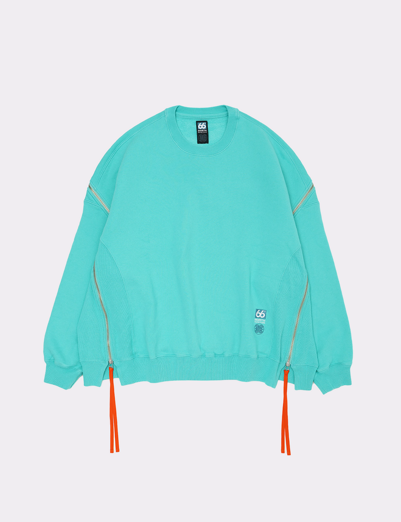 FACETASM×66NORTH GLYMUR ZIPPER SWEAT