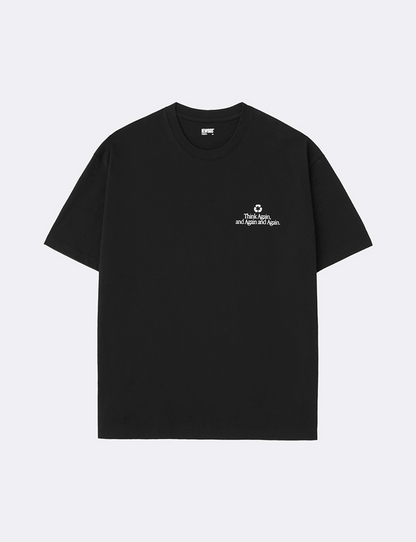 GRAPHIC TEE / THINK AGAIN AND AGAIN