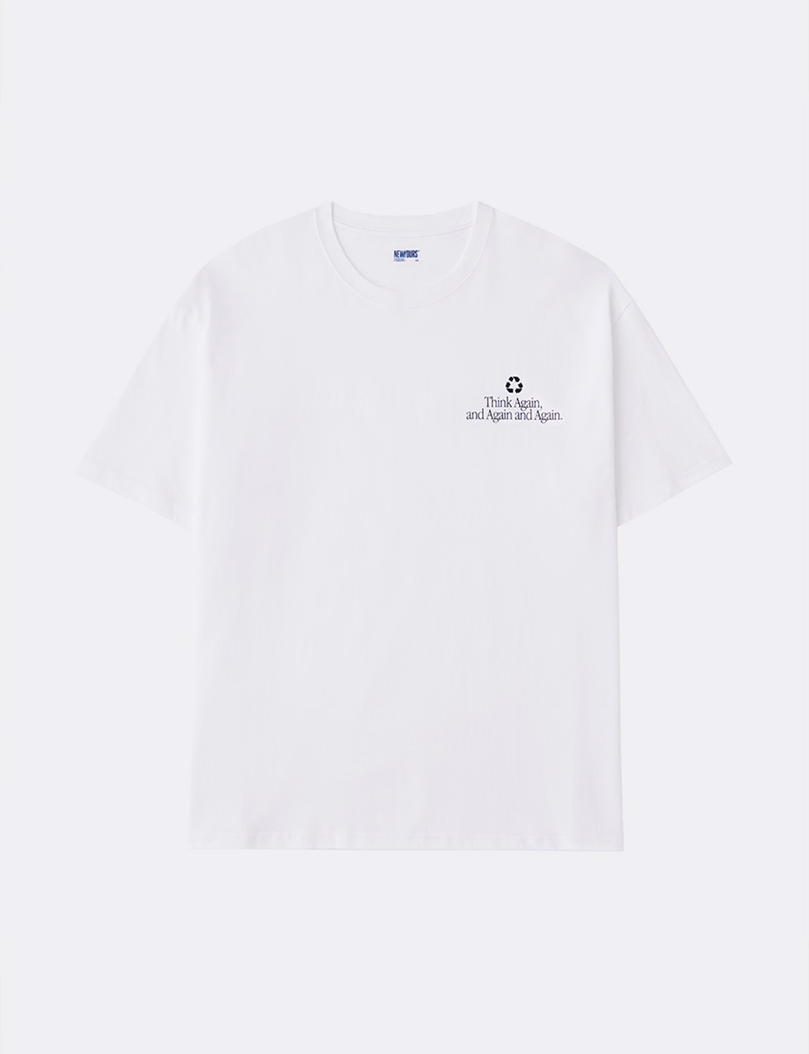 GRAPHIC TEE / THINK AGAIN AND AGAIN