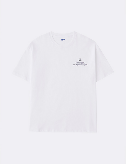GRAPHIC TEE / THINK AGAIN AND AGAIN