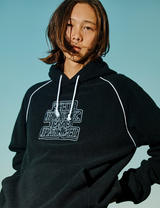 OUTLINED OG LABEL FLEECE HOODIE